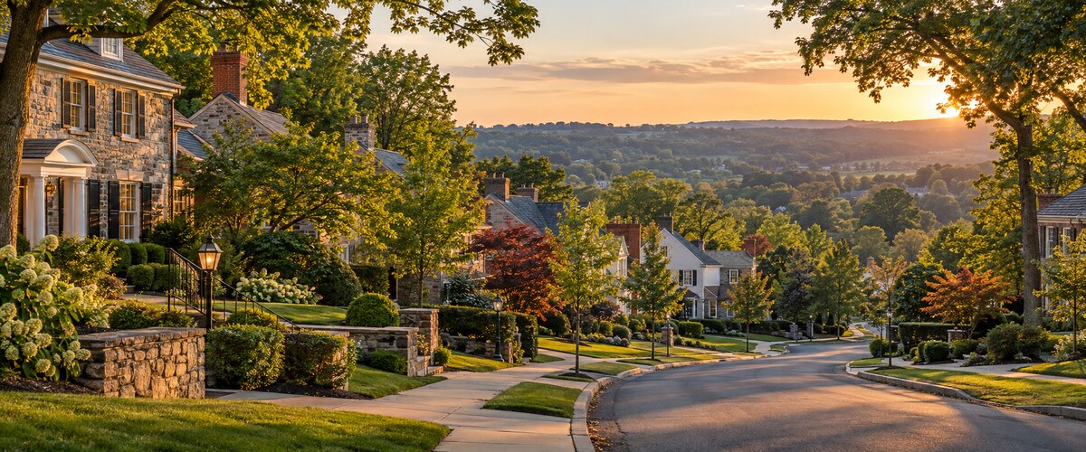 Pennsylvania suburban community